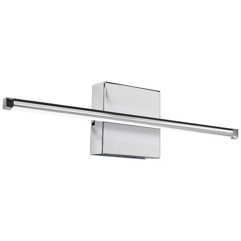 Image 1 Array 4.5 inch High Polished Chrome 19W Horizontal LED Wall Sconce