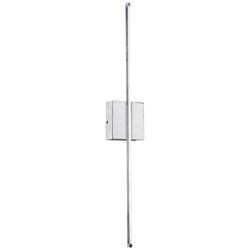 Array 4.5&quot; High Polished Chrome 19W Vertical LED Wall Sconce