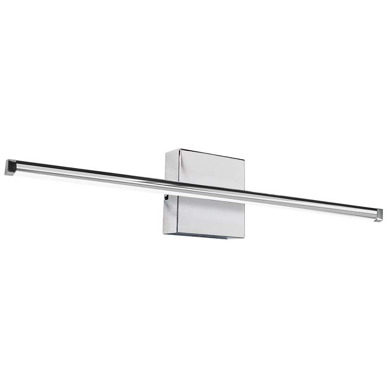 Image 1 Array 4.5" High Polished Chrome 30W Horizontal LED Wall Sconce