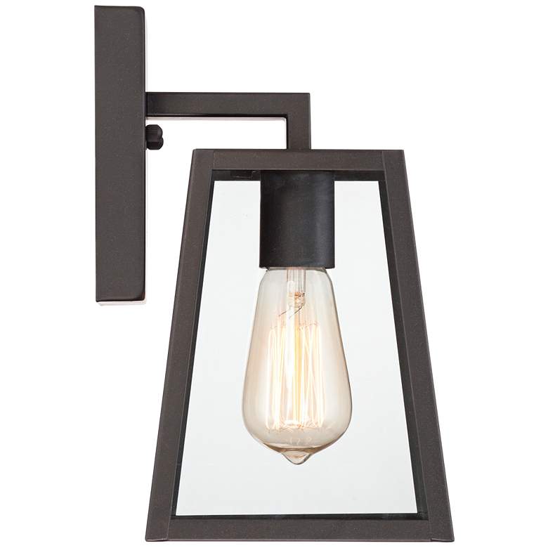 Image 4 Arrington 10 3/4" High Mystic Black Sconces Set of 2 more views