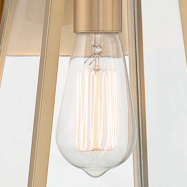 Image 3 Arrington 10 3/4" High Soft Gold Outdoor Wall Light more views