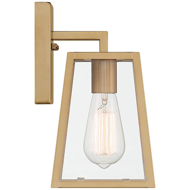 Image 7 Arrington 10 3/4" High Soft Gold Outdoor Wall Light more views