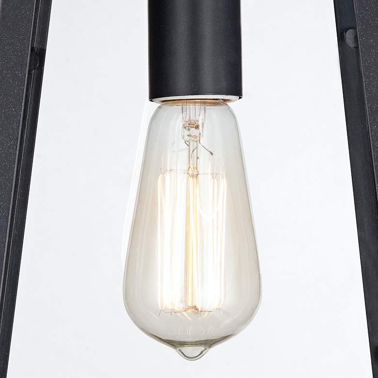Image 3 Arrington 13" High Mystic Black Outdoor Wall Lights Set of 4 more views