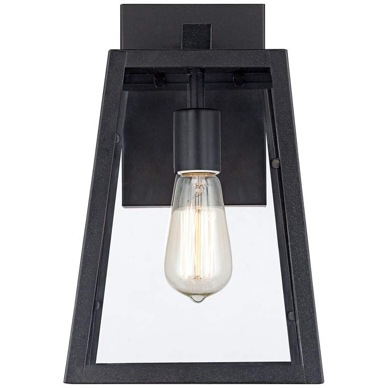 Image 5 Arrington 13 inch High Mystic Black Outdoor Wall Lights Set of 4 more views
