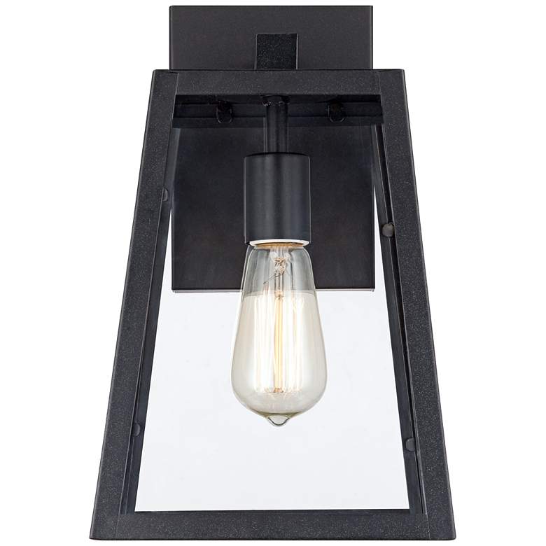 Image 5 Arrington 13" High Mystic Black Outdoor Wall Lights Set of 4 more views