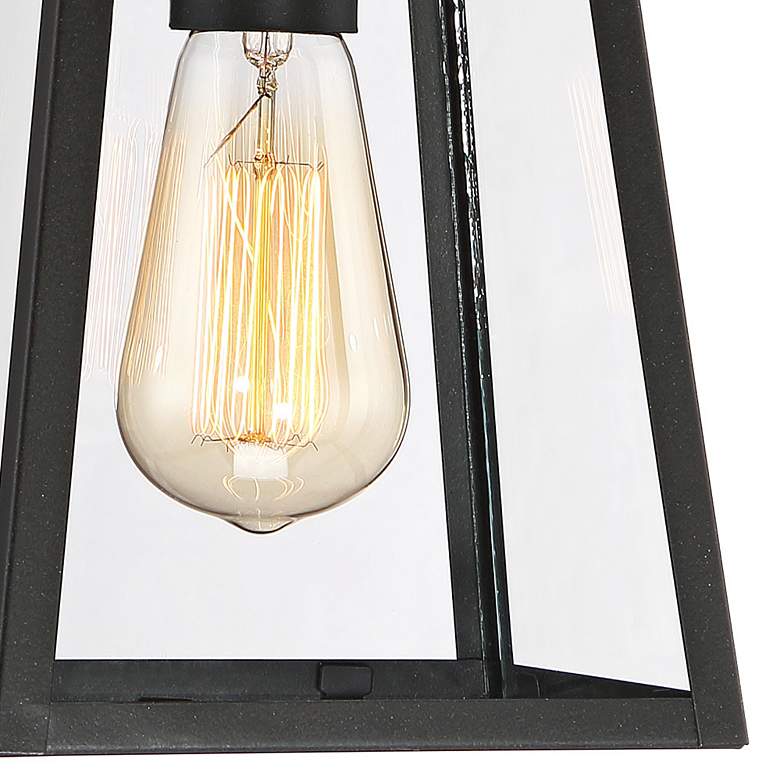 Image 3 Arrington 6" Wide Mystic Black Outdoor Ceiling Light more views