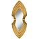 Arrowhead Antique Gold 13" x 32" Accent Mirror