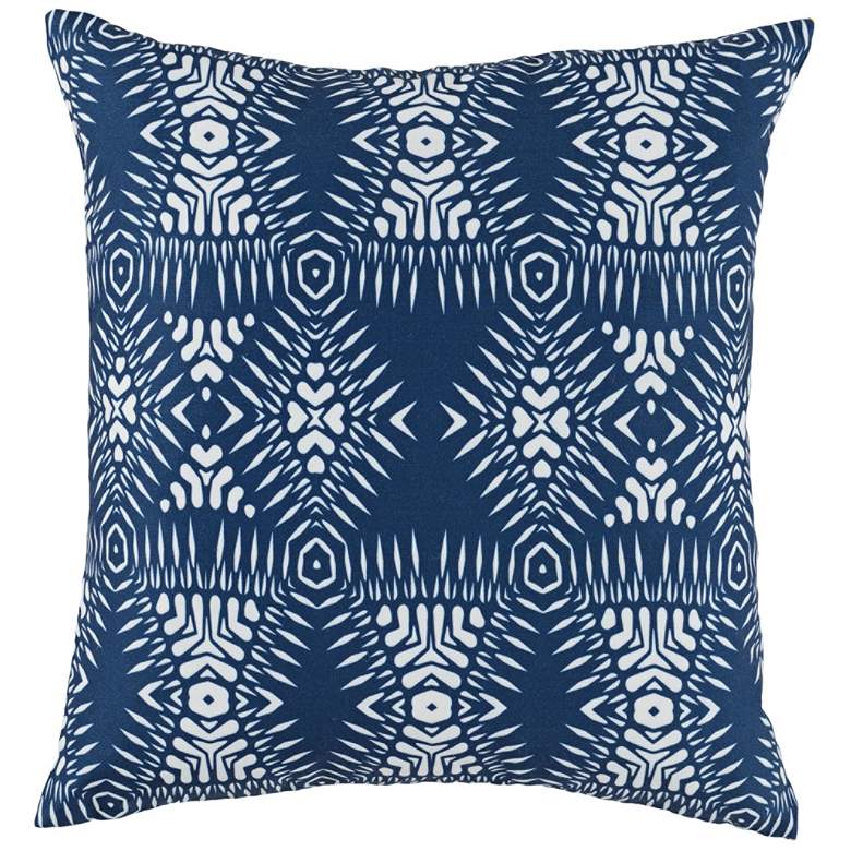 Image 1 Arroyo Pacific Blue 18" Square Decorative Pillow