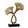 Art Deco Flower Flute Double Necked Accent Lamp