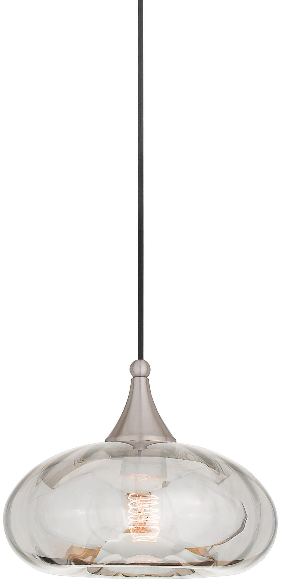 gray mini pendant light