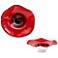 Art Glass Bowl-Red-Small