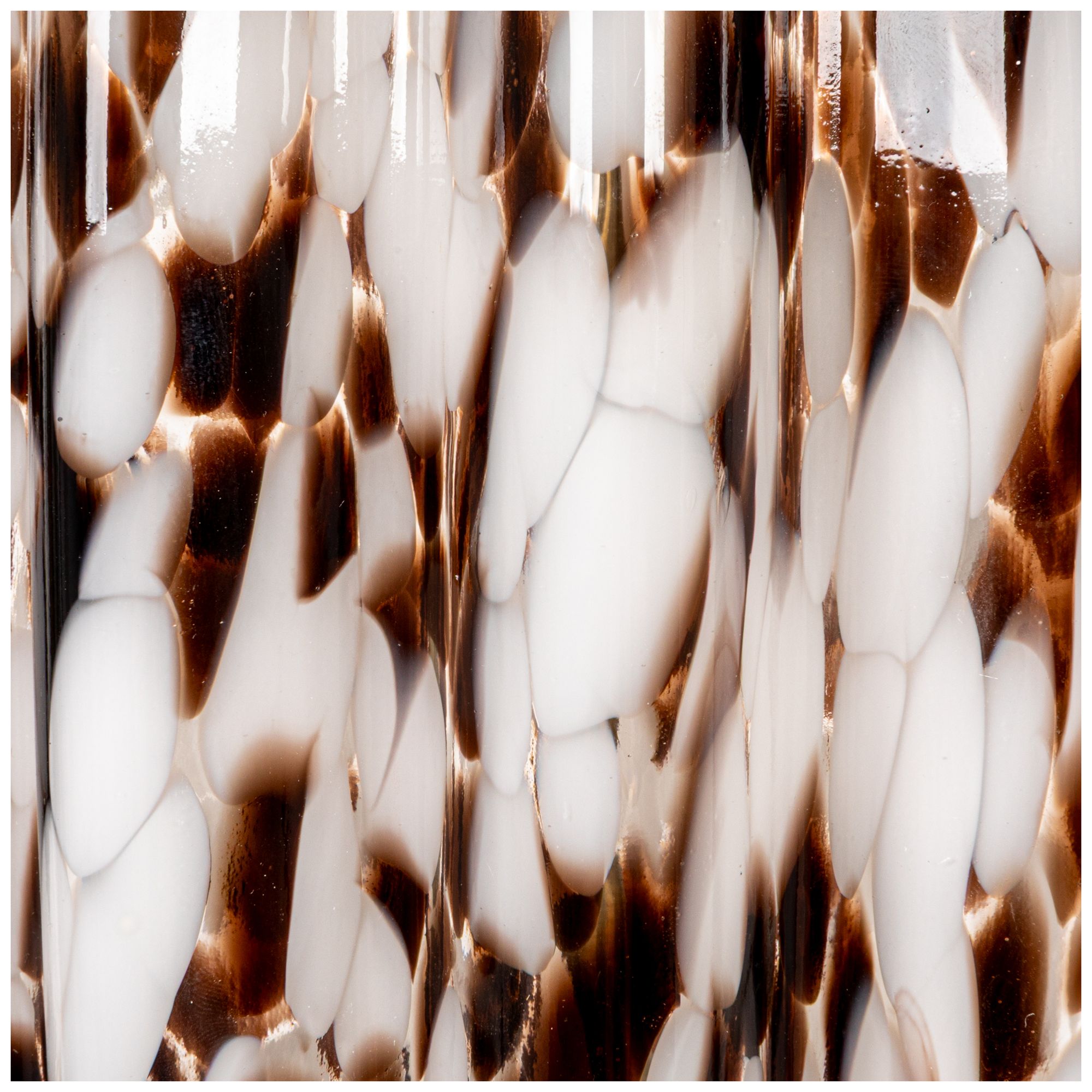 Image 6 Art Glass Table Lamp with Gold Base more views