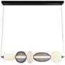 1_Artcraft Ace 44" Wide Black LED Island Pendant