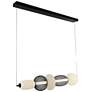 2_Artcraft Ace 44" Wide Black LED Island Pendant more views