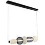 3_Artcraft Ace 44" Wide Black LED Island Pendant more views