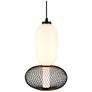 2_Artcraft Ace 8 3/4" Wide Black LED Mini Pendant more views