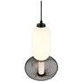 3_Artcraft Ace 8 3/4" Wide Black LED Mini Pendant more views
