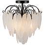 4_Artcraft Alessia 13 1/2" Wide Black Ceiling Light more views