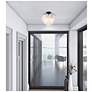 6_Artcraft Alessia 13 1/2" Wide Black Ceiling Light more views