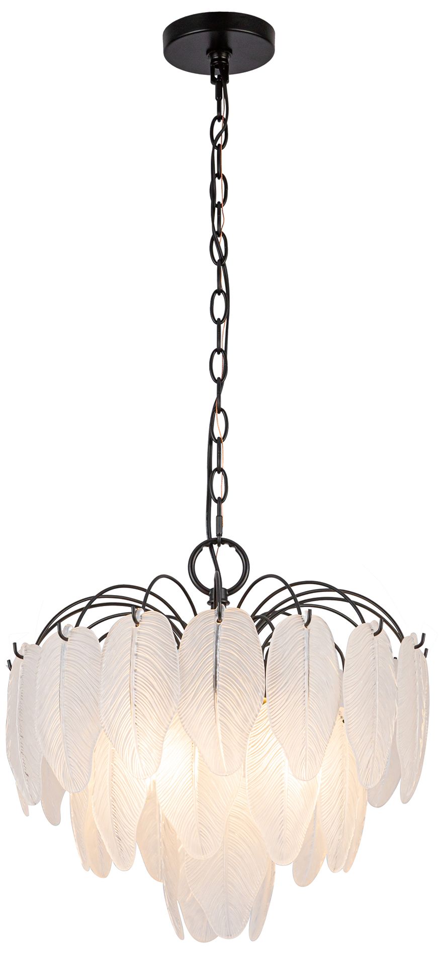 Image 4 ArtCraft Alessia 16 1/2" Wide Black Chandelier more views