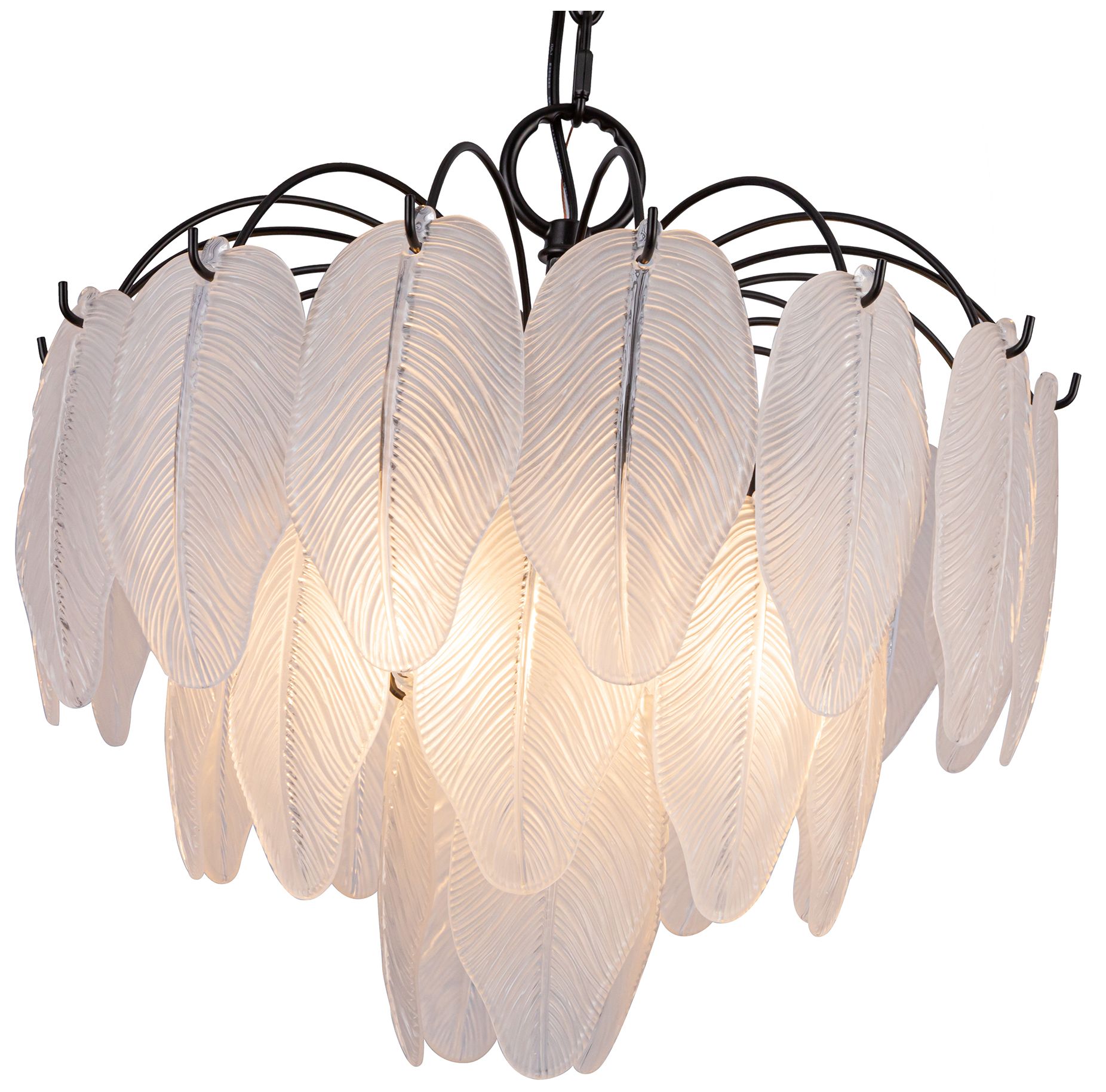 Image 5 ArtCraft Alessia 16 1/2" Wide Black Chandelier more views