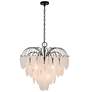 2_ArtCraft Alessia 22 1/2" Wide Black LED Chandelier