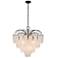 ArtCraft Alessia 22 1/2" Wide Black LED Chandelier