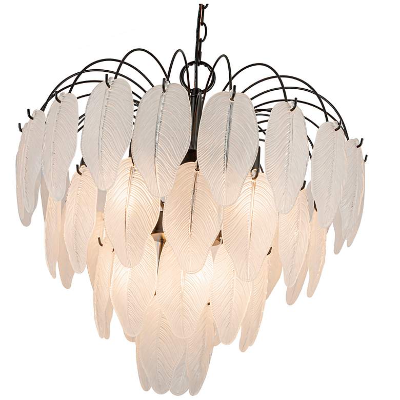 Image 5 ArtCraft Alessia 22 1/2" Wide Black LED Chandelier more views