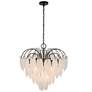 6_ArtCraft Alessia 22 1/2" Wide Black LED Chandelier more views