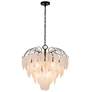 ArtCraft Alessia 22 1/2" Wide Black LED Chandelier