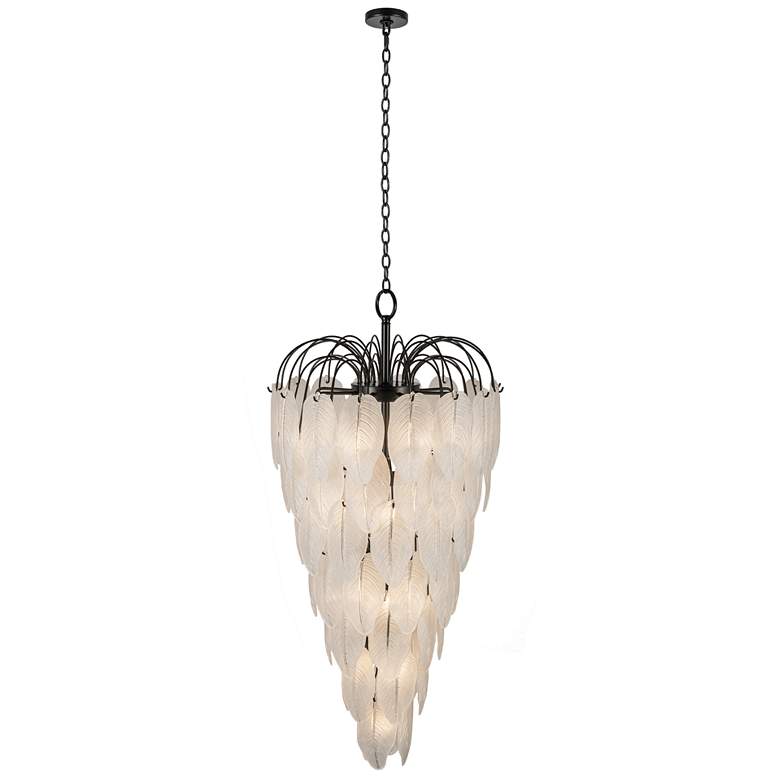 Image 1 ArtCraft Alessia 27" Wide Black Chandelier