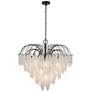 1_ArtCraft Alessia 28 1/2" Wide Black Chandelier
