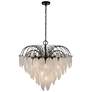 2_ArtCraft Alessia 28 1/2" Wide Black Chandelier more views