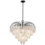 3_ArtCraft Alessia 28 1/2" Wide Black Chandelier more views
