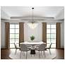 6_ArtCraft Alessia 28 1/2" Wide Black Chandelier more views