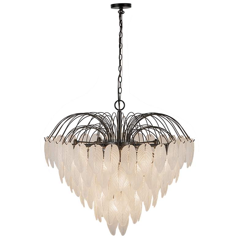 Image 2 ArtCraft Alessia 33 1/2" Wide Black Chandelier more views