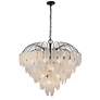 3_ArtCraft Alessia 33 1/2" Wide Black Chandelier more views