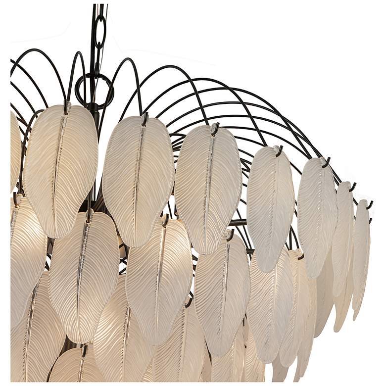 Image 5 ArtCraft Alessia 33 1/2" Wide Black Chandelier more views