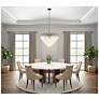 6_ArtCraft Alessia 33 1/2" Wide Black Chandelier more views