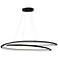 Artcraft Ara 38 1/2" Wide Black LED Pendant Light