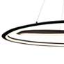 2_Artcraft Ara 38 1/2" Wide Black LED Pendant Light more views