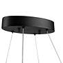 4_Artcraft Ara 38 1/2" Wide Black LED Pendant Light more views