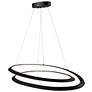 5_Artcraft Ara 38 1/2" Wide Black LED Pendant Light more views