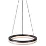 3_Artcraft Ari 15 3/4" Wide Black LED Pendant Light more views