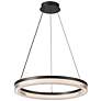 1_Artcraft Ari 24" Wide Black LED Pendant Light