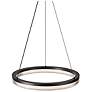 3_Artcraft Ari 24" Wide Black LED Pendant Light more views