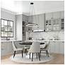 6_Artcraft Ari 24" Wide Black LED Pendant Light more views