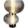 5_Artcraft Ariel 6 1/4" Wide Chrome LED 3-Glass Mini Pendant more views