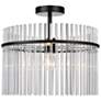 2_Artcraft Ava 15 3/4" Wide Black Ceiling Light more views