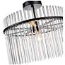 4_Artcraft Ava 15 3/4" Wide Black Ceiling Light more views